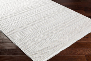 Broadway BWY-2303 9'2" x 12' Machine Woven Rug BWY2303-9212  White Surya