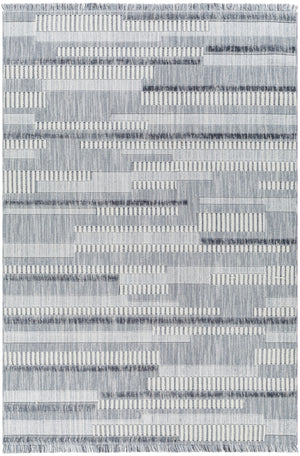 Broadway BWY-2305 9'2" x 12' Machine Woven Rug BWY2305-9212  White, Denim, Ink Blue Surya
