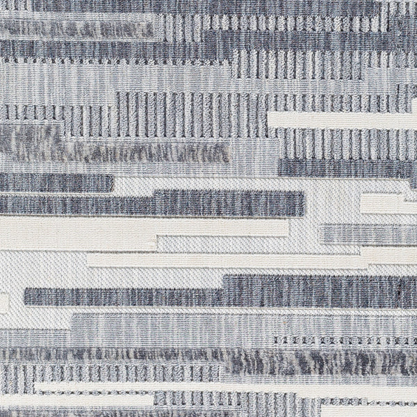 Broadway BWY-2307 9'2" x 12' Machine Woven Rug BWY2307-9212  White, Denim, Ink Blue Surya