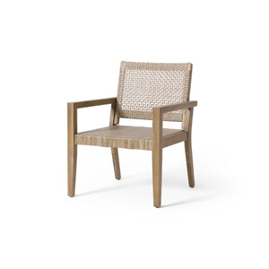 English Elm Christopher Knight Home® - Outdoor Wicker and Acacia Club Chairs Set of 2 - Transitional Flat Weave, Durable Acacia Frame, Breathable Mesh Seating 74228.00MLBRN