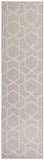 Nourison Horizon Indoor/Outdoor HOZ01 Machine Made Power-loomed Borderless Design Indoor/Outdoor Modern Outdoor Rug Grey, Grey 88% Polypropylene,12% Polyester 841491126318