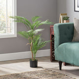 Christopher Knight Home® - Noble House - Troup 3' X 2.5' Artificial Palm Tree, Green