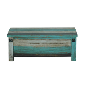 Christopher Knight Home® - Noble House - Combes Boho Handmade Distressed Mango Wood Storage Coffee Table