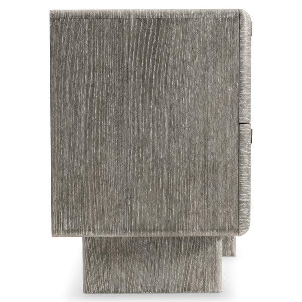 Bernhardt Bernhardt Monolith Dresser — Wire-Brushed Oak Rustic-Modern 5 Soft-Close Drawers, Cast Aluminum Pulls 343052