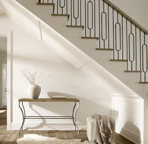 Bernhardt Bernhardt Aspen Hair-On-Hide Ottoman With Brushed Stainless Base — Modern Compact Seat/Accent Piece N2401O