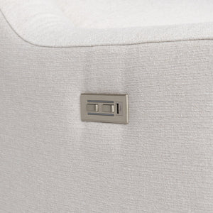 Bernhardt Bernhardt Germain Power Motion Sofa With Dual Recliners, Usb Charging, Tailored Wingback Style B227RO