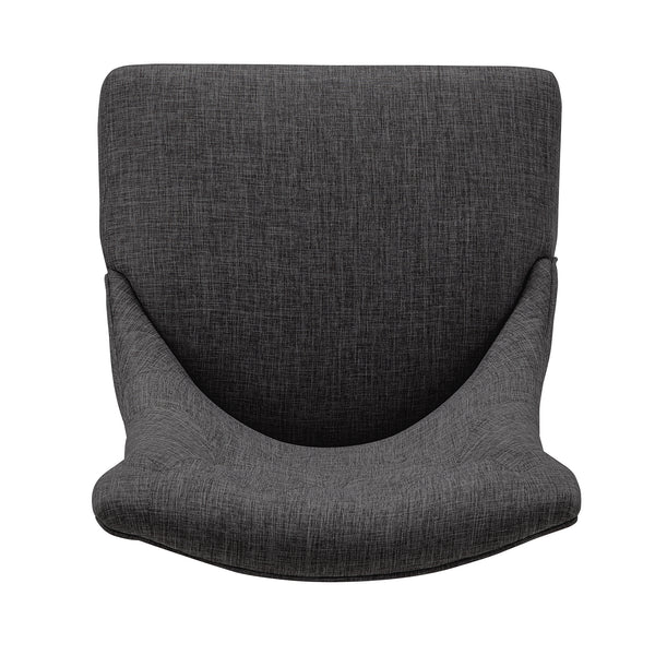 Homelegance By Top-Line Marsean Button Tufted Dining Chairs (Set of 2) Grey Rubberwood