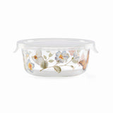 Lenox Butterfly Meadow Small Glass Food Storage Container Multi, WHITE GLASS,CRYSTAL 890086