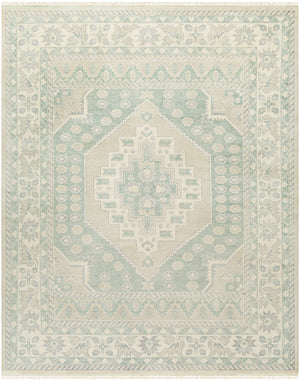 Bunyan BYN-2302 9' x 12' Handmade Rug BYN2302-912  Wheat, Seafoam Surya
