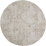 DAS06 Luxurious Chenille Damask Farmhouse Indoor Rug - Elegant, Vintage Floral Design for Any Space