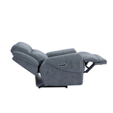 Parker House Spencer - Tide Graphite Power Reclining Sofa And Two Recliners Grey 100% Polyester (W) Mspe-311ph-tgr