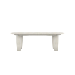 A.R.T. Furniture Ashlar Coastal Modern Dining Table In Bisque & Sanded Bronze - Stylish Parawood & Resin Design Beige Parawood Solids,Birch Veneers,Resin 333222-2250