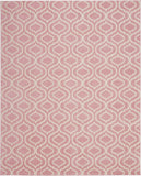 Nourison Jubilant JUB19 Machine Made Power-loomed Borderless Design Indoor Only Contemporary  Rug Pink, Pink 100% Polypropylene 99446479952