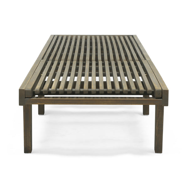English Elm Nadine Outdoor Chaise Lounge Cushion Water Resistant Full Body Patio Coverage Grey 63493.00WTCGRY2-CUSH-DGRY