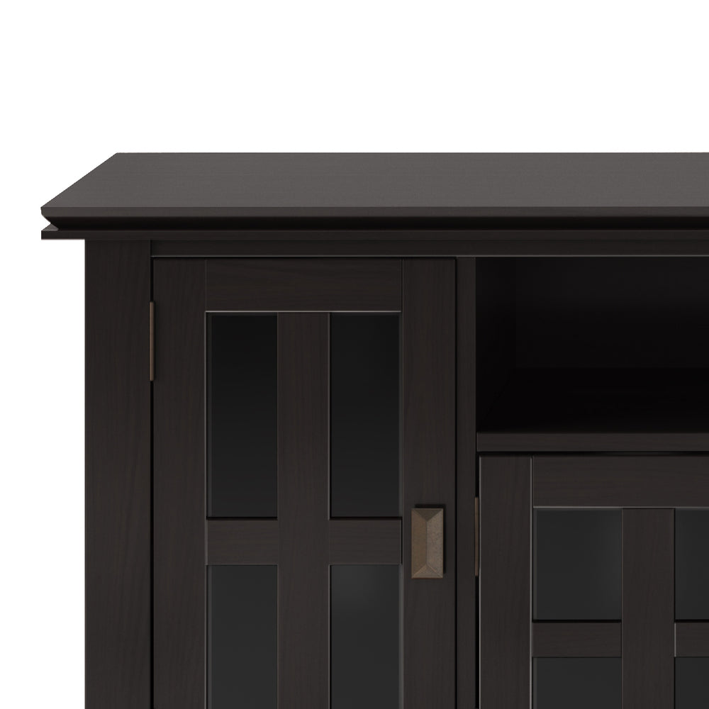 English Elm Artisan 72" Solid Wood Tv Media Stand In Hickory Brown - Stylish Storage & Modern Design For Your Home B136P158425