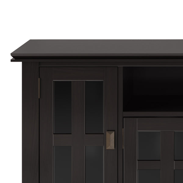 English Elm Artisan 72" Solid Wood Tv Media Stand In Hickory Brown - Stylish Storage & Modern Design For Your Home B136P158425