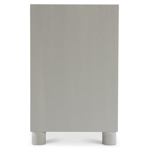 Bernhardt Bernhardt Slater Buffet With Azucar Pine & Silver Cloud Pebbled Metal Overlays, Soft-Close Doors 338132