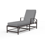 La Jolla Chaise in Canvas Granite w/ Self Welt SW401-9-5402 Sunset West