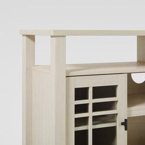 58" 2-Door Transitional Sideboard Ivory Oak HTTD5DIO Walker Edison