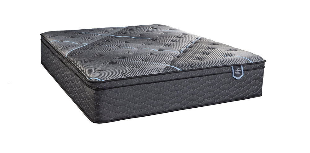English Elm Restonic Comfortcare Hybrid Euro Top Plush Mattress with Cooling Gel Foam Support B123P314823