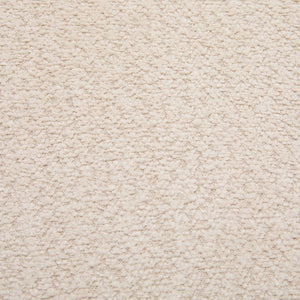English Elm Mid-century Modern Boucle Upholstered Three Seat Sofa with Walnut Finish Wood Legs Beige N773P411407S