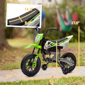 English Elm Qaba Vespa Licensed Retro Ride on Electric Motorbike for Toddlers with Fm Radio W2225P229728