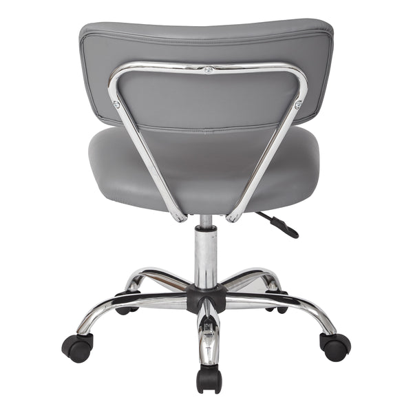 OSP Home Furnishings Vista Task Office Chair Grey