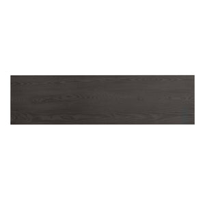 English Elm Trexm Ash Veneer Buffet with Gold Handles and Adjustable Shelves for Dining Spaces Taupe N715P392244N