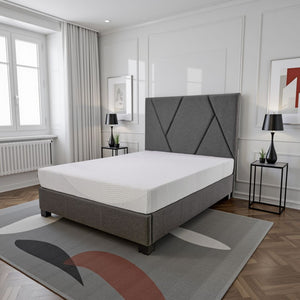English Elm Regen King Size Copper Infused Memory Foam Mattress for Cool Deep Sleep Support B210P286842