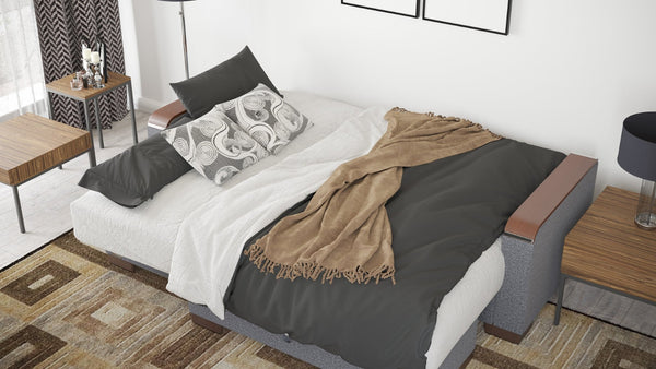 English Elm Primenest Zenaero Convertible Chaise Lounge With Storage – Stylish, Comfortable, And Versatile Design B030P303557-GIGA