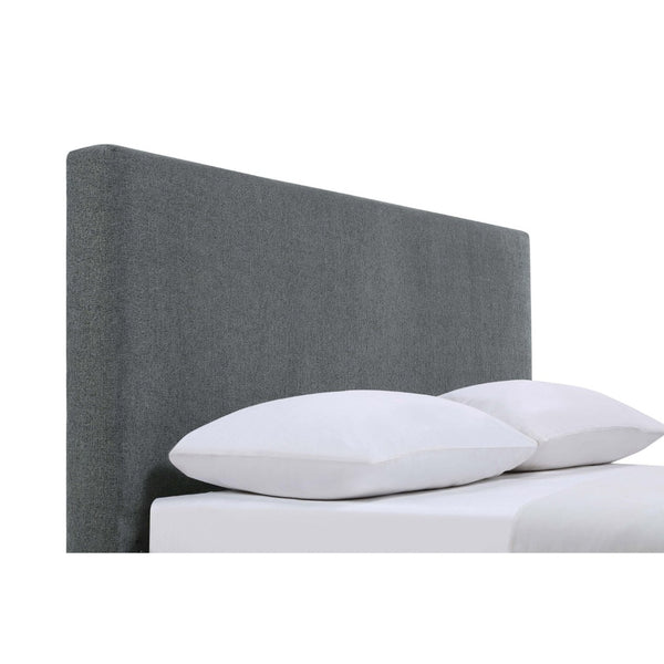 English Elm Weselyn Graphite Upholstered Platform Bed - Modern Cozy Design With Padded Headboard & Storage Space B062S00984-GIGA