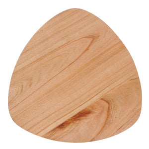 English Elm End Table Solid Rubberwood Egg Shaped Top Mid Century Modern Style for Living Room N771P221039K