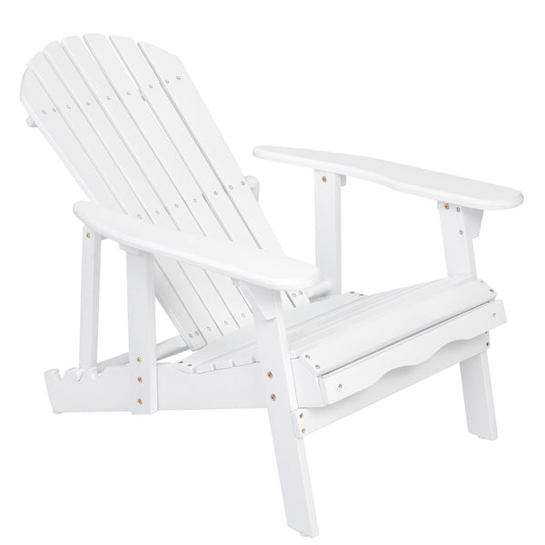 English Elm Christopher Knight Home® - Malibu Foldable Acacia Wood Adirondack Chair – Durable, Rustic Design For Ultimate Outdoor Relaxation N770P241669K