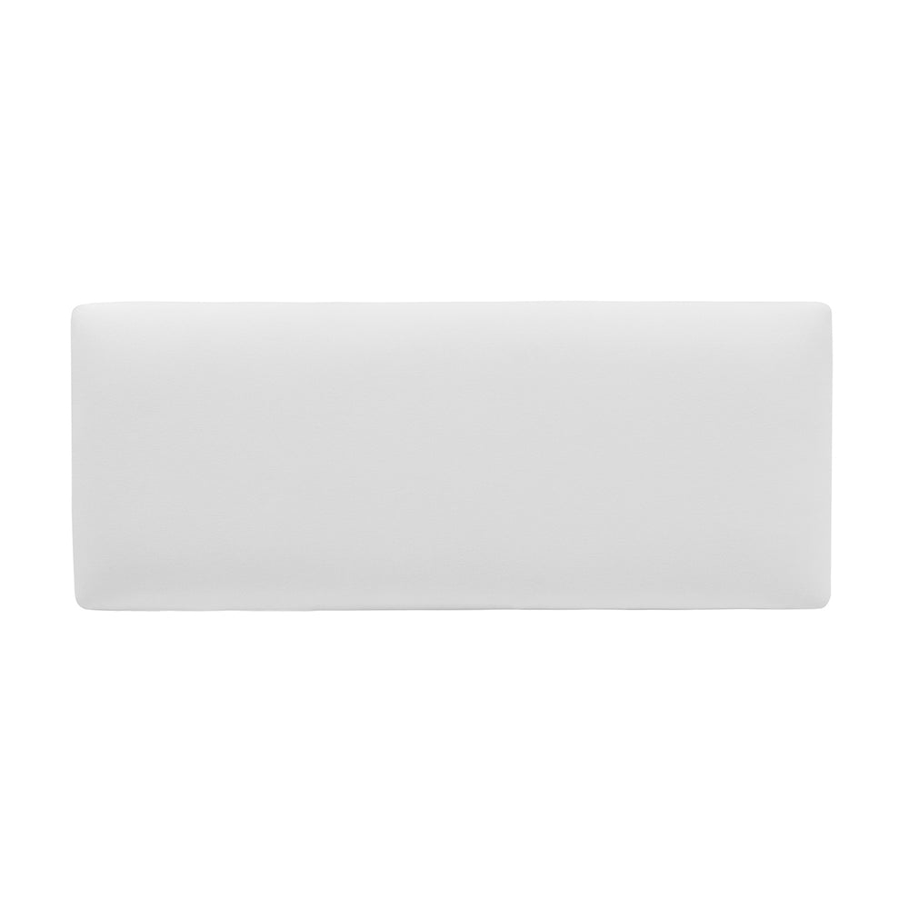 English Elm Jennifer Taylor Home - Madelyn 49" Modern Storage Bench in Bright White Dye - Upholstered Fabric, Flip-Top Storage, Chrome Legs B2719P238526