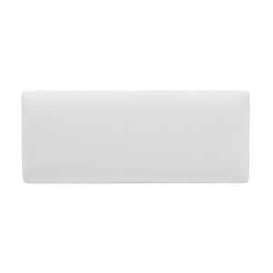 English Elm Jennifer Taylor Home - Madelyn 49" Modern Storage Bench in Bright White Dye - Upholstered Fabric, Flip-Top Storage, Chrome Legs B2719P238526