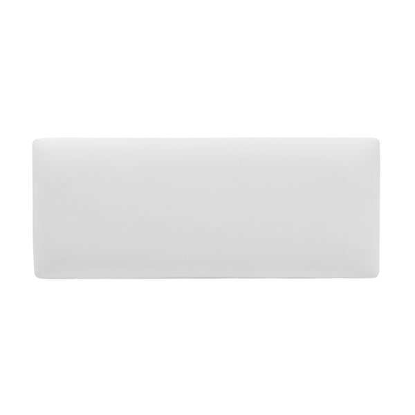 English Elm Jennifer Taylor Home - Madelyn 49" Modern Storage Bench in Bright White Dye - Upholstered Fabric, Flip-Top Storage, Chrome Legs B2719P238526