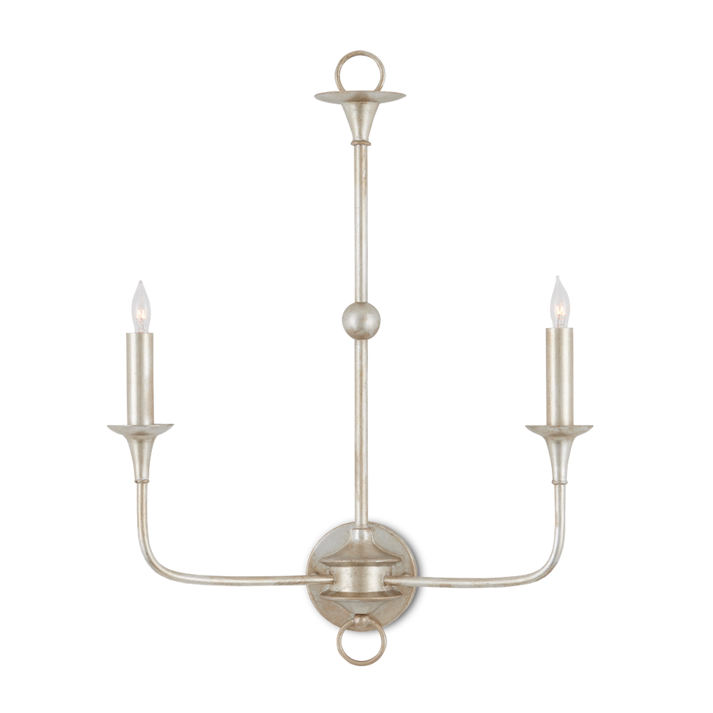 Nottaway Champagne Wall Sconce - Elegant Wrought Iron Fixture for Traditional & Transitional Spaces