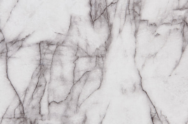 English Elm Modern White and Espresso 5pc Dining Set with Faux Marble Top, Upholstered Faux Leather Chairs, Sleek Finish B011P373217