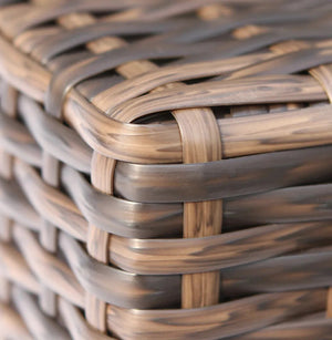 English Elm 4-Person Modular Outdoor Seating Group – Fully Assembled, Stylish Cushions For Ultimate Comfort B120S00112