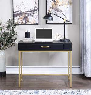 OSP Home Furnishings Modern Life Desk Black