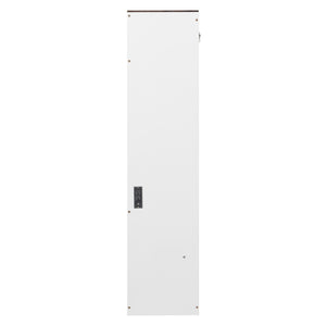 English Elm Queen Murphy Wall Bed with Usb Ports Space Saving Cabinet for Guest or Home Office White LP000385AAK