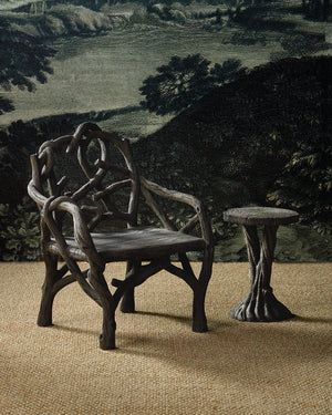 Currey & Company  Brown Concrete ,Wrought Iron 2000-0046-currey-company