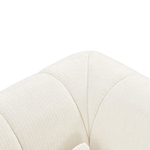 English Elm 145.5 Inch Four Piece Modular Sectional Sofa Beige Polyester Low Profile Living Room N767P346281B