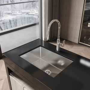 English Elm Stainless Steel Undermount Kitchen Sink Handmade 304 Grade Nano Gray Brushed Finish T3177P286043