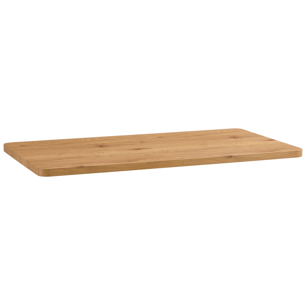 English Elm F-1298-17090-wmt Rectangular Acrylic Leg Table for Modern Dining Office or Kitchen Use W1151P147638