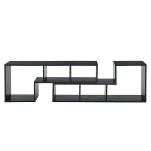 English Elm Modern Modular Mdf Entertainment Center Open Shelving Console for Any Room Layout W3875P435415