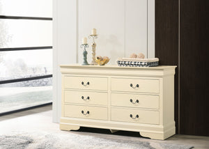 English Elm Louisphillipe G02175-D Beige Dresser - Classic Elegance, Durable Design & Ample Storage For Bedrooms B078107853