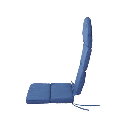 English Elm Christopher Knight Home® - Chair Cushion - Vibrant Dark Blue Adirondack Seat Pad For Ultimate Comfort & Secure Fit Outdoors N769P577024N