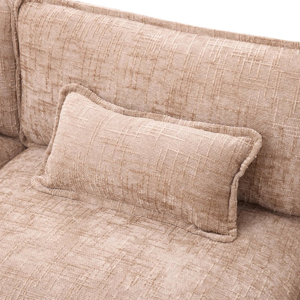 English Elm United We Win 112" Oversized Modular Chenille Sectional Sofa With Storage Ottoman & Usb Charging Ports W1568S00183-GIGA