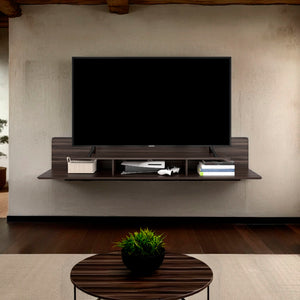 English Elm Eudora Low Profile Open Shelf Tv Stand Espresso Finish Contemporary Living Room B097P407594